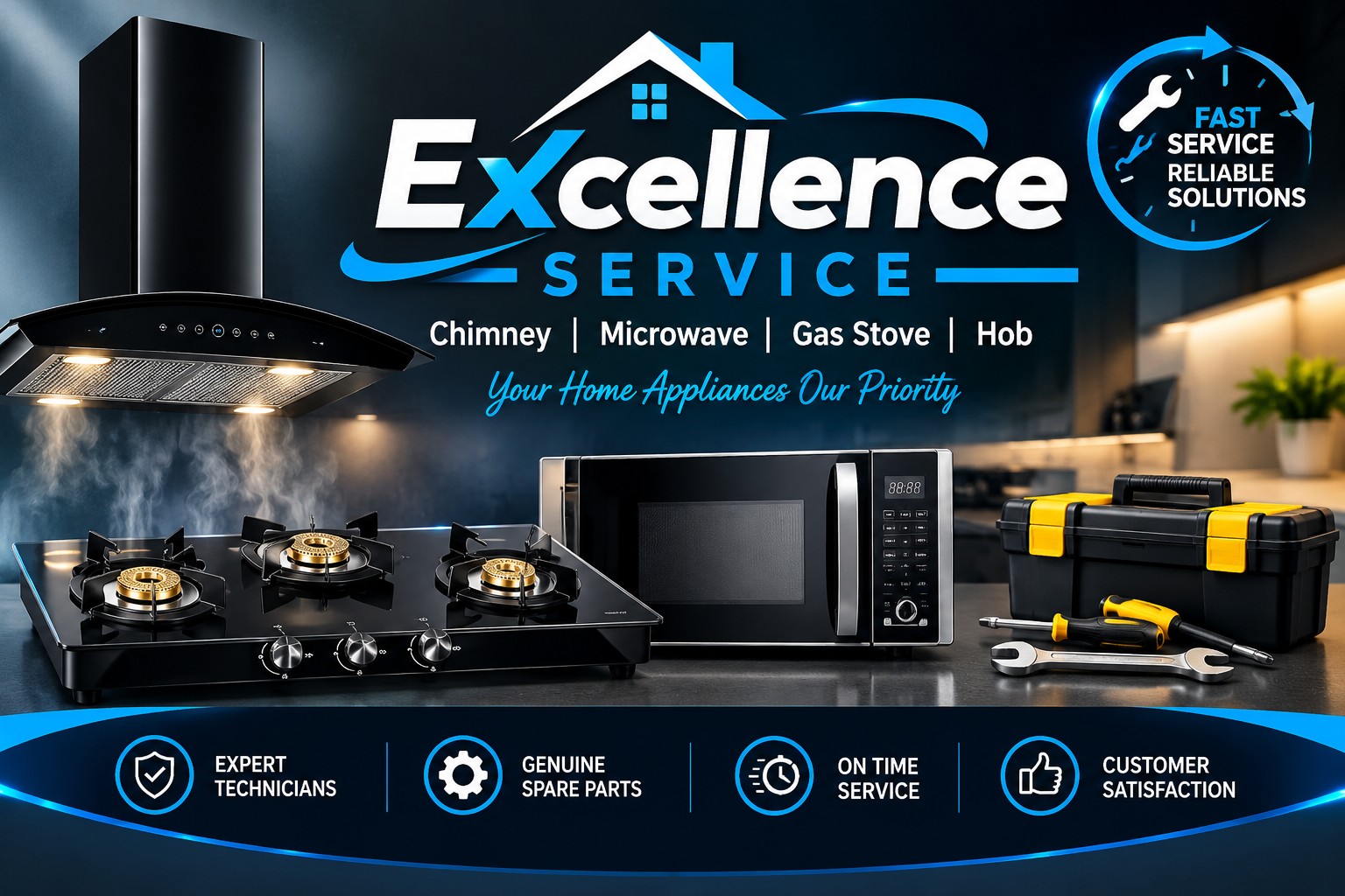 Excellence Chimney Service kitchen appliances